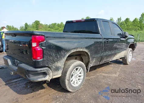 2019 Chevrolet Silverado Rst из США, поврежденный, VIN 1GCRYEED1KZ189846